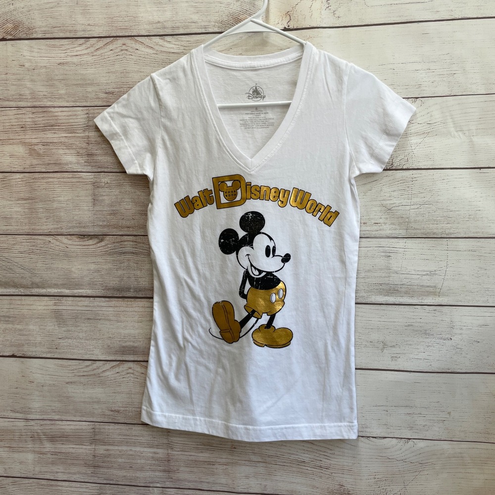 NEW WITHOUT TAGS WALT DISNEY WORLD MICKEY MOUSE T SHIRT